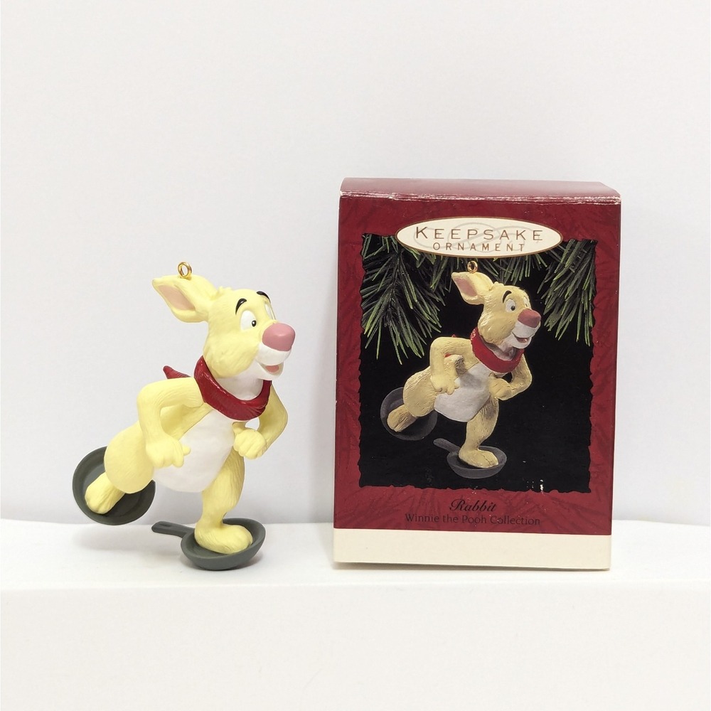 Vintage Disney Rabbit Winnie Pooh Collection Hallmark Keepsake Ornament 1993 New